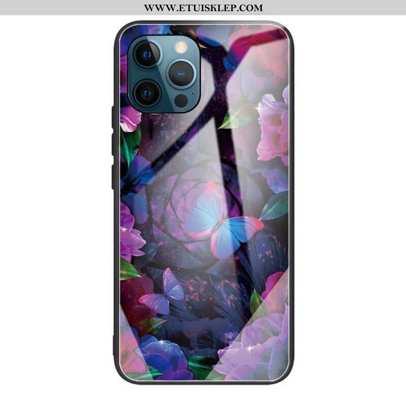 Etui do iPhone 13 Pro Max Motyle Odmiana Szkło Hartowane